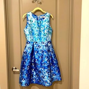 Blue Cocktail Dress